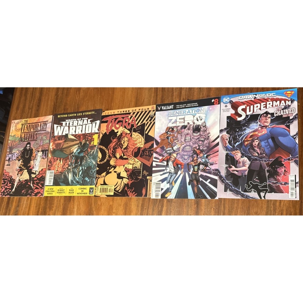 Comic Book Super Value Pack (5-Pack) Superman DC NEW Zero Warrior